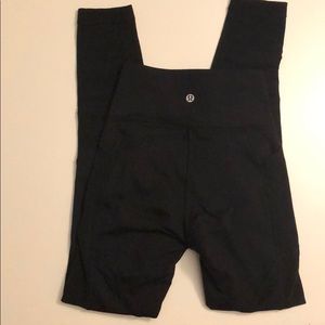 Black Hi-Rise Lululemon Leggings size 0